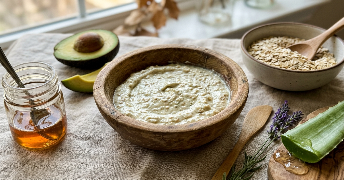 masque visage maison ingrédients naturels efficace