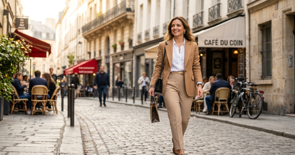 look casual chic femme 30 ans