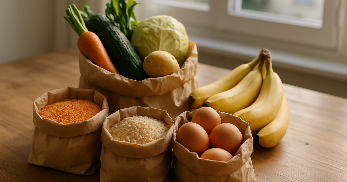 comment avoir une alimentation saine avec un petit budget sur la semai