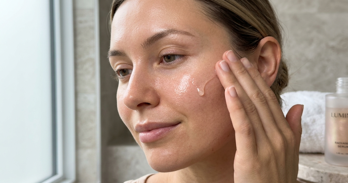sérum visage routine beauté