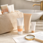Trousse de soins solaires avec liste d’ingrédients à décrypter