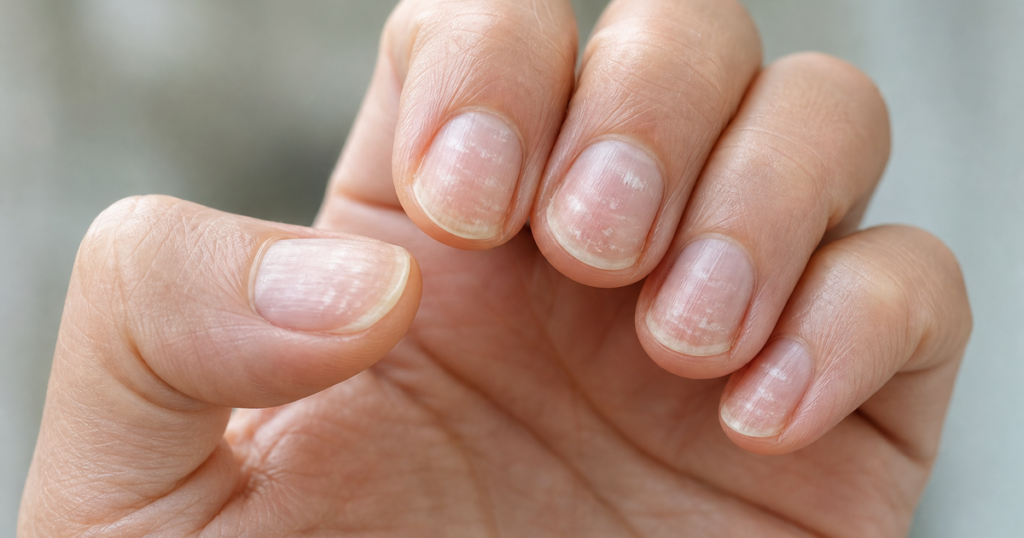 taches blanches sur les ongles
