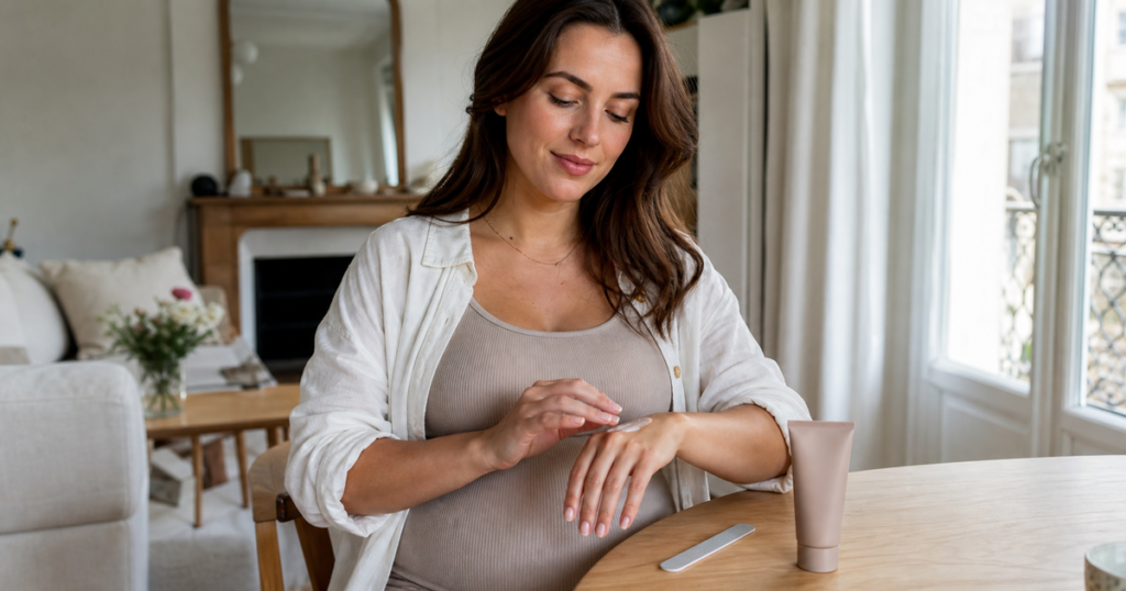 Vernis semi-permanent enceinte : peut-on vraiment en mettre ?